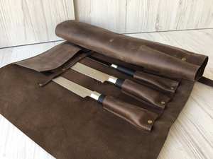 Bolsa de Herramientas Profesional de Alta Calidad, Clásica, Portátil, de Cuero Genuino, para Organizar Cuchillos, Gran Venta, LKR-0387 - Product Image 5