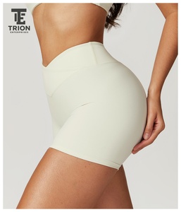 Affordable Price <b>Yoga</b> <b>Shorts</b> For Women Top Quality Casual Wear Comfortable Women's <b>Yoga</b> <b>Shorts</b> with Customized Color Logo - Product Image 5