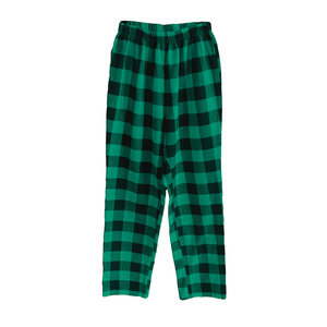 Wholesale High Quality Custom Soft <b>Pajama</b> Bottom Lounge Pants Plaid <b>Flannel</b> Wide Leg <b>Pajama</b> Pants for Women - Product Image 2