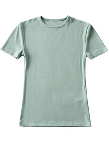 Camisetas de Mujer con Estampado de Letras y Cuadros, Estilo Vintage, Ecológicas, de Secado Rápido, Anti-UV, Camisetas Casuales de Verano de Manga Corta - Product Image 3