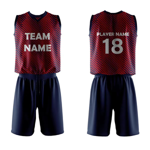 Conjunto de Uniforme de Voleibol Hecho en Pakistán, Material Suave y Transpirable con Números, Nombres y Colores Personalizados para Equipos Deportivos Escolares - Product Image 1