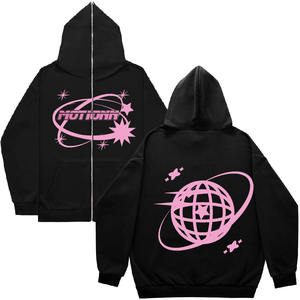 Sweat à capuche gothique Lost Soul pour homme, 100 % coton, coupe classique, hiver, imprimé avant en strass, noir, éco-responsable - Product Image 2