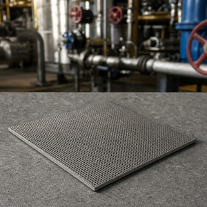 Malla de acero inoxidable sinterizado de 3 capas [APEC] para actualizaciones de equipos de procesamiento y planificación de materiales de mantenimiento - Product Image 2