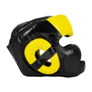 Customizable Soft PU Leather Head Guard Premium New Style <b>Boxing</b> & Taekwondo Practice Gear with Custom Logo & Color - Product Image 4