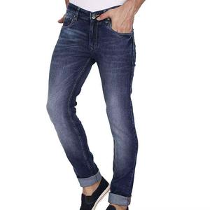 Jeans de Mezclilla para Hombre Hechos a Medida, 100% Algodón, Lavado a la Piedra, Cintura Media, Corte Recto, Casuales, Transpirables, Ligeros, para Verano, Otoño e Invierno - Product Image 5