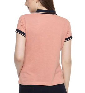 เสื้อโปโลผู้หญิงผ้าฝ้าย 100% ขายตรงจากโรงงาน รับสกรีนและปักโลโก้ตามแบบที่ต้องการ - Product Image 2