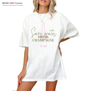 T-shirt rétro vintage en coton pour Halloween Chemise décontractée à couleurs bloquées Factory Direct - Product Image 2