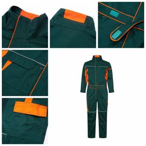 Combinaison de sécurité personnalisable pour les travailleurs, combinaison légère, combinaison confortable, fourniture d'usine, 100% coton - Product Image 2