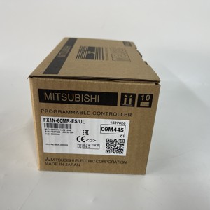มิตซูบิชิ บีซิคอล ยูนิต 36 อิน 24 เอาท์ รีเลย์ ดีซี พาวเวอร์ FX1N-60MR-DS - Product Image 1