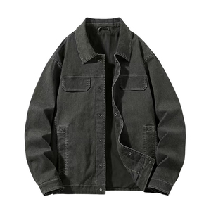 Style Denim <b>Jacket</b> Washed Vintage Look Modern Street Denim <b>Jacket</b> Fashion Apparel Private Label Denim <b>Jacket</b> - Product Image 1