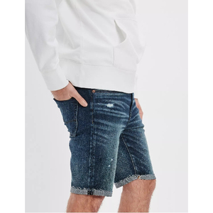 Shorts en jean sur mesure, style streetwear, faible MOQ, en promotion pour l'été, haute qualité, en stock, décontractés, vendeur du Pakistan - Product Image 6
