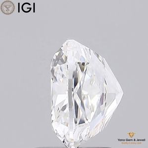 เพชรทรงคุชชั่นสี E ความสะอาด VVS2 ได้รับการรับรองจาก IGI เพชร CVD ผลิตในห้องปฏิบัติการ น้ำหนัก 2.50 กะรัต สำหรับจี้หรูหราพิเศษ - Product Image 6