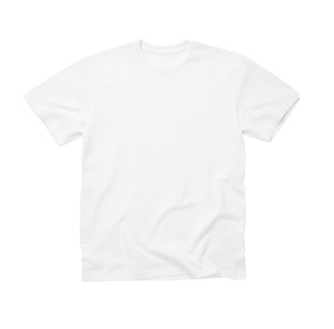 Camiseta de Hombre Blanca 100% Algodón, Manga Corta, Cuello Redondo, Corte Regular, Color Sólido, Estilo Casual - Product Image 3