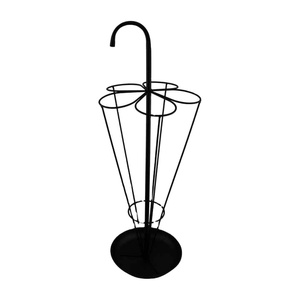 Porte-parapluie en métal noir pour le stockage Taille et forme personnalisées Parapluie décoratif pour la maison Prix bon marché Fabricant fait à la main 2023 - Product Image 1