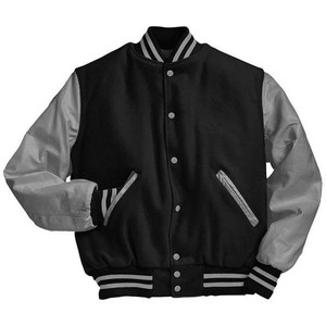 Wholesale Men Varsity Letterman Bomber <b>Jackets</b> Patchwork Design 100% Wool Hooded <b>Winter</b> - Product Image 2