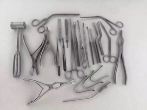 Juego de Instrumentos de Septoplastia Premium de 23 Piezas, Instrumentos Quirúrgicos ORL de Acero Inoxidable, Kit de Cirugía Nasal con Certificación CE - Product Image 2