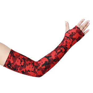 Manchons de bras professionnels à transfert thermique 100 % polyester, design dégradé sans couture, 80 grammes, protection UV pour le cyclisme - Product Image 4