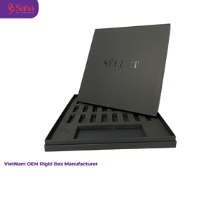 Handmade Large Luxury Kraft Paper Rigid Jewelry <b>Box</b> Custom Logo Printed Biodegradable Professional Design Skin Care Serum Custom - Product Image 2