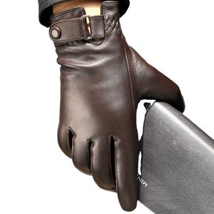 ถุงมือหนังนุ่มสำหรับผู้ชายขายส่ง - แฟชั่นปรับแต่งได้สำหรับการเดินทาง กิจกรรมกลางแจ้ง และการใช้งานในชีวิตประจำวัน - Product Image 1