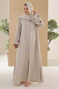 Hot Selling Colorful Loose <b>Dresses</b> Elegant Breathable Lantern Sleeve Classical <b>Dress</b> Plus-size Muslim Dubai Women's Clothing - Product Image 4