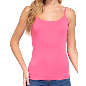 PROTECT STYLE APPAREL Women's Custom Casual <b>Cropped</b> Tank <b>Top</b> Soft Cotton Blend Fabric Bow Detail Wholesale Apparel Manufacturing - Product Image 1