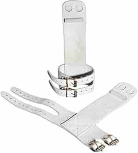 Poignées de gymnastique confortables à 2 trous avec un matériau robuste et un design facile à ajuster. Les poignées de gymnastique à 2 trous aident à améliorer l'entraînement. - Product Image 5