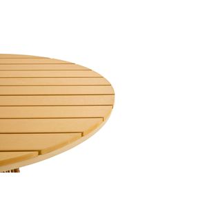 Set di sedie e tavolo da pranzo all'aperto in bambù semplice - Product Image 3