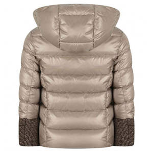 Chaqueta de Invierno Acolchada para Hombre, de Lana/Viscosa, Impermeable, con Forro Grueso y Cálido, Cuello Alto, Diseño de Parches - Product Image 2