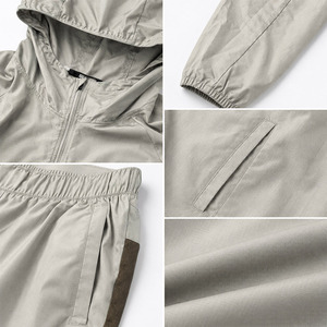 Refined Casual <b>Men</b> Windbreaker <b>Shorts</b> Set Providing Lightweight Feel <b>Men</b> Windbreaker <b>Shorts</b> Set Outdoor Fashion - Product Image 6