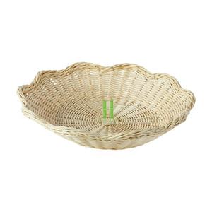 ตะกร้าเก็บของอเนกประสงค์แบบใหม่ สไตล์โบฮีเมียน รูปทรงหยัก ผลิตจากไม้ไผ่ทอมือ เป็นมิตรกับสิ่งแวดล้อม ใช้จัดระเบียบเสื้อผ้าและอุปกรณ์สำนักงาน รับผลิตแบบ OEM - Product Image 4