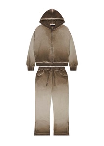 Survêtement pour homme en tissu doux à séchage rapide, style délavé à l'acide, plusieurs couleurs, dernier design, durable, écologique, bonne qualité - Product Image 5