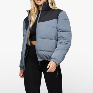 Chaqueta de burbujas de invierno de nuevo diseño para mujer, con cremallera personalizada, ropa de mujer transpirable, chaquetas acolchadas para mujer - Product Image 3