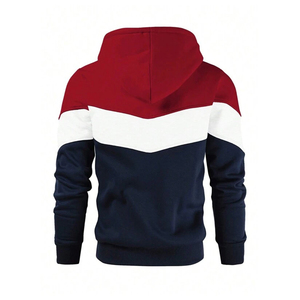 Men's Solid Front Logo Casual Winter Pullover Hoodie Sweatshirt <b>Thick</b> <b>Fleece</b> Breathable Quick Dry - Product Image 4