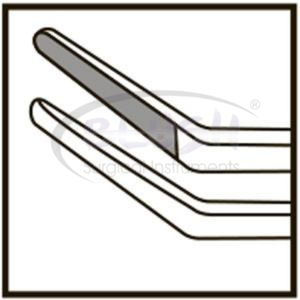Nugent Utility Forceps Angled Titanium <b>Surgical</b> <b>Instrument</b> Reusable Ophthalmic Microsurgery Tool CE Certified By Blush <b>Surgical</b> - Product Image 5
