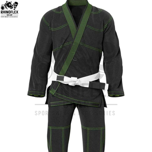 New Oem Manufacturer Martial Art Wear 100 % Cotton Jiu Jitsu Uniform In Wholesale Price Light Weight Jiu Jitsu Uniform - Product Image 3