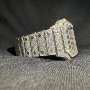 Reloj de Lujo con Incrustaciones de Diamantes de Imitación VVS Color D, Estilo Hip Hop, para Hombre y Mujer, Automático, Mecánico - Product Image 1