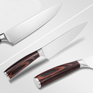 Couteau de chef en acier inoxydable robuste avec poignée confortable pour la préparation des aliments, la cuisine et la restauration - Product Image 3