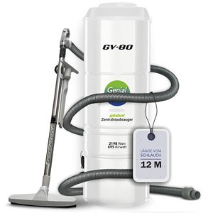 Central <b>Vacuum</b> System Twin Motor Air Powered Laundry Chute with 12M <b>Hose</b> - Product Image 1