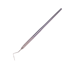Sonda exploradora dental profesional de acero inoxidable de doble punta, herramienta de examen periodontal, instrumento dental autoclavable - Product Image 2