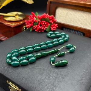 Rosario Islámico Tasbih Hecho a Mano con Resina Epoxi, Tema de Ángel, Técnica de Fundición, Elegante Figura Religiosa Musulmana para Dikr - Product Image 5
