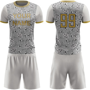 Indoor and Outdoor Football <b>Soccer</b> Set Sublimation Printing Football Jersey & Short Set with Team Name and Numbers - Product Image 5