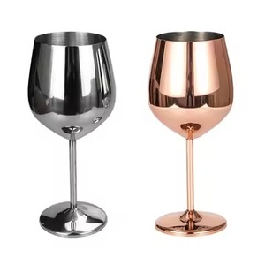 Gobelet à vin en acier inoxydable de qualité supérieure, réutilisable, pour la maison, les fêtes, les mariages, les bars, les restaurants, cadeau - Product Image 2