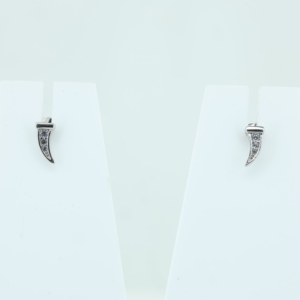 สร้อยคอโชคเกอร์รูปดาวพระจันทร์สำหรับผู้หญิง ยี่ห้อไดดัน เงินแท้ 925 ชุบทอง ประดับเพชรซิคอนสีขาว พร้อมจี้รูปสายฟ้า รับรองโดย GIA สไตล์ฮิปฮอป - Product Image 5