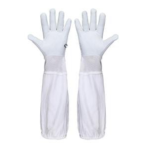 Nuevo Traje Profesional Ventilado para Apicultura, Chaqueta de Apicultor con Guantes de Cuero, Color Café - Product Image 5