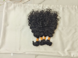 Cabello Remy Indio Virgen con Cutícula Alineada, Ondulado, Doble Trama a Máquina, 100 Gramos, Todos los Colores Disponibles, Venta al por Mayor - Product Image 6