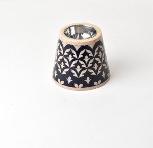 Mabkhara Arabe Artisanale de Luxe avec Finition en Bois Naturel pour la Combustion d'Oud et de Bakhoor - Product Image 5