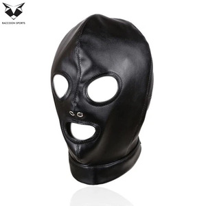 Cagoule intégrale à design ouvert, sexy, pour clubbing, déguisement de fête, performance, couvre-visage complet - Product Image 3