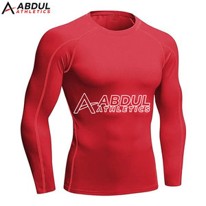 <b>Compression</b> <b>Shirts</b> For Training And Workout With Stretchable Fabric And Comfortable Fit For Gym And Daily Fitness Activities - Product Image 2