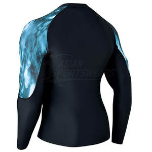 Camiseta de natación atlética de secado rápido, material duradero, para entrenamiento en piscina. - Product Image 2