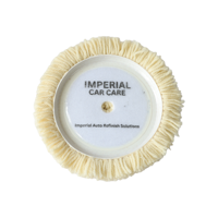 Tampon de polissage rotatif en laine de haute qualité pour le polissage du vinyle automobile et le detailing auto
